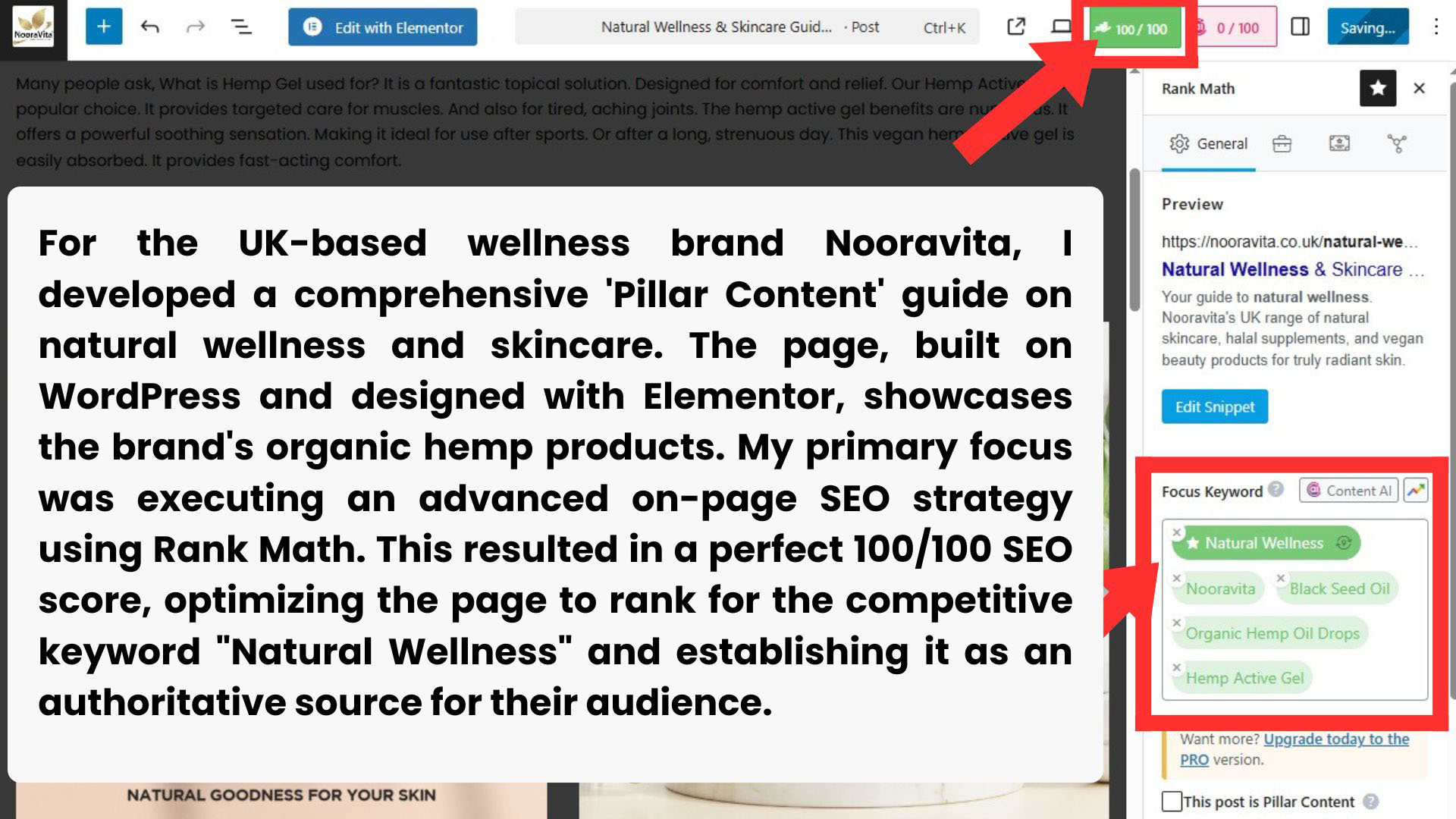 UK E-commerce SEO: Ranking Nooravita on Google's First Page — image 4