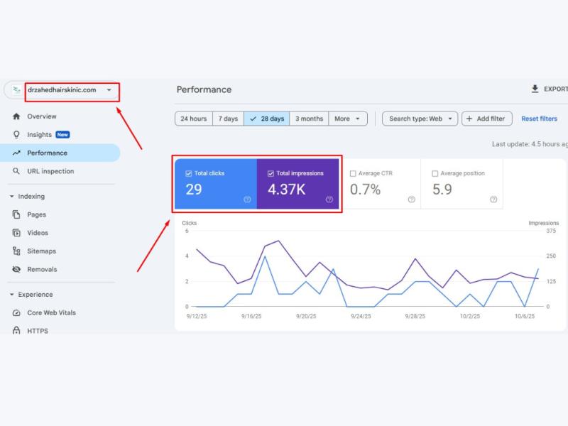 Hair & Skin Clinic SEO Acceleration — image 4